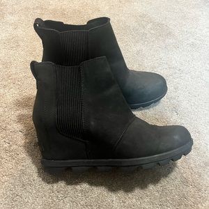 Black Sorel Joan of Arctic III Chelsea Bootie